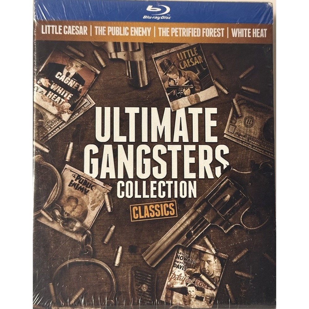 Ultimate Gangsters BLU RAY Collection Classics 5 Disc Set & 32 pg book new - Picture 1 of 6